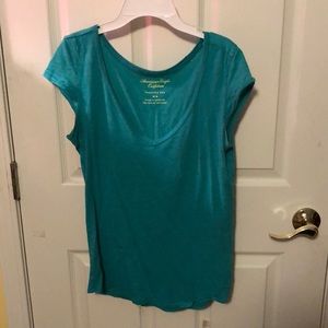 Teal shirt